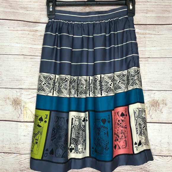 Anthropologie Dresses & Skirts - Anthropologie - Edme & Esyllte Pinochle Card Skirt